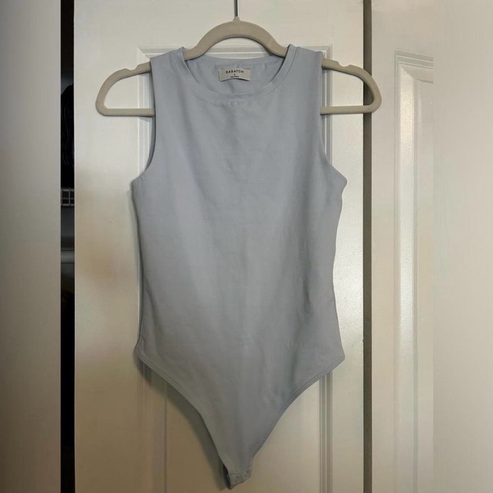 Aritzia Sky Blue Bodysuit